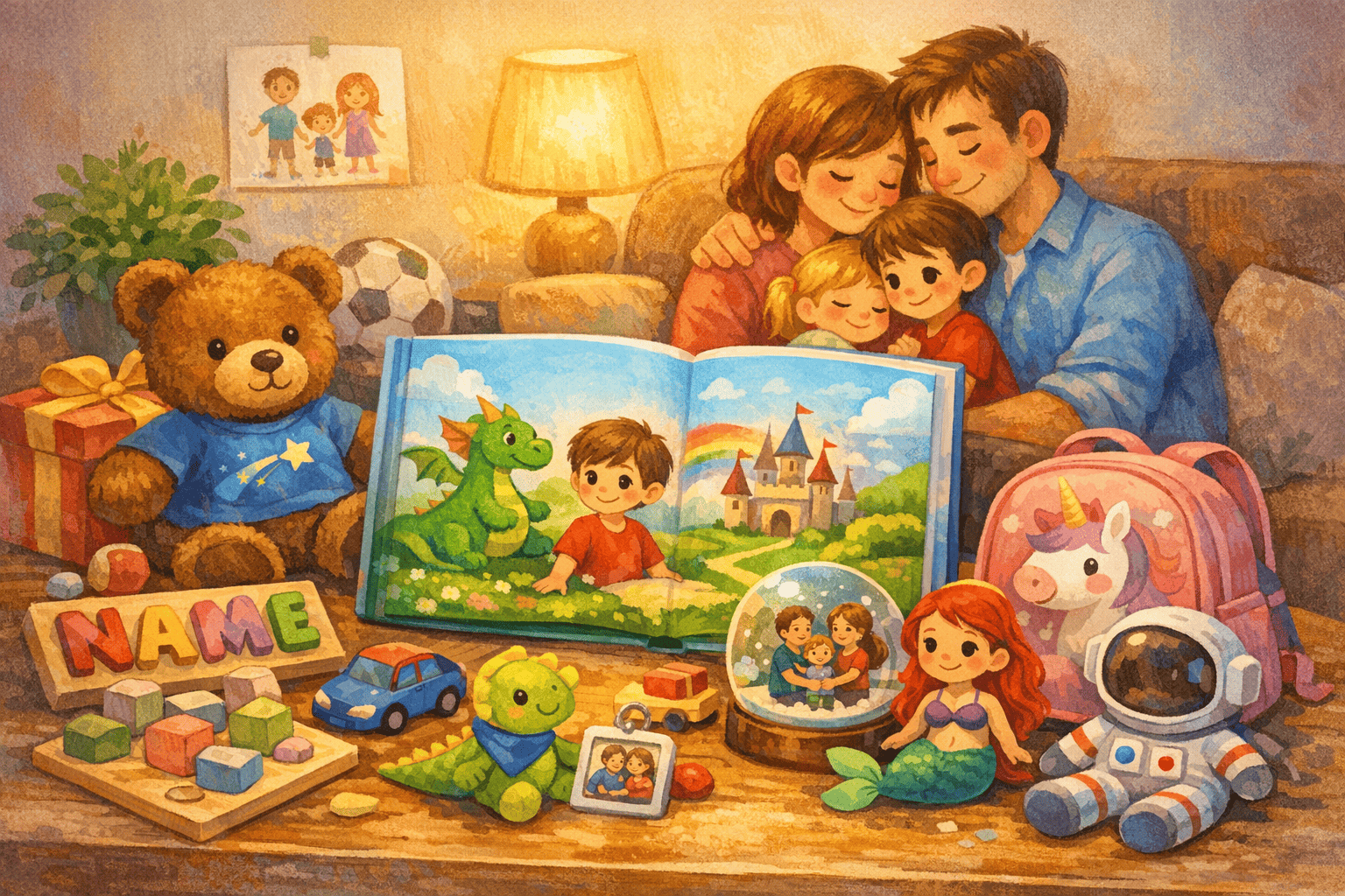 Regali personalizzati per bambini: la guida completa