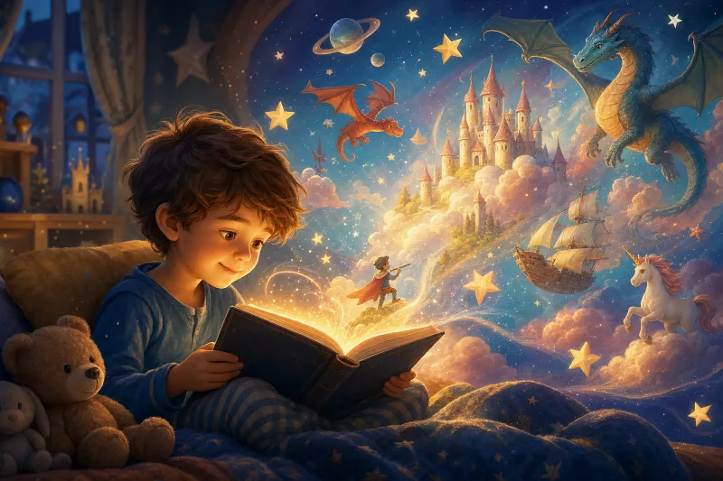 Come stimolare la fantasia dei bambini con la lettura