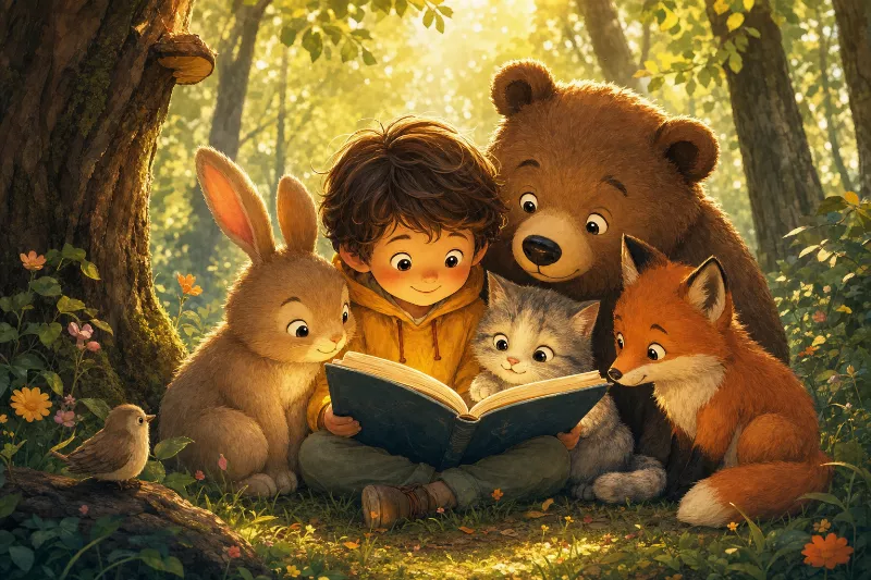 Libri con animali: perché i bambini li amano tanto