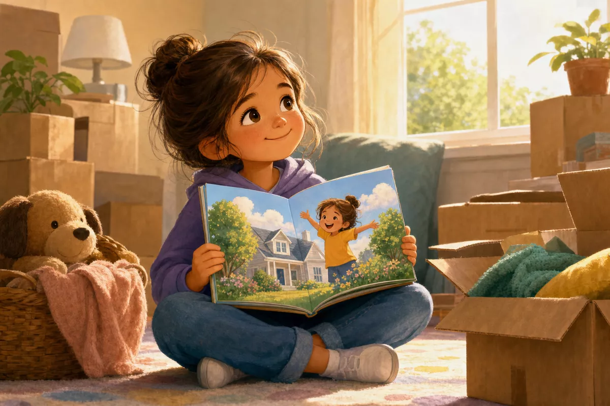 Trasloco con bambini: un libro per affrontare il cambiamento