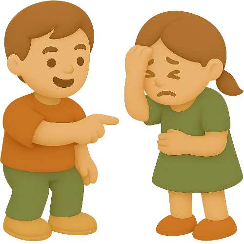 Libro personalizzato sul bullismo per bambini coraggiosi