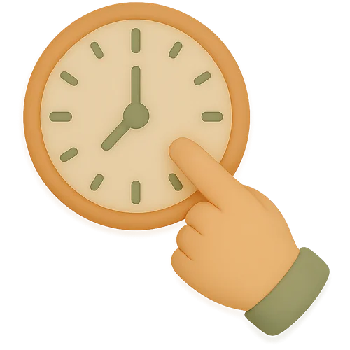 Un libro personalizzato per bambini sull'imparare a leggere l'orologio