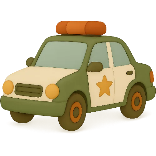 Il libro personalizzato per bambini: avventure in polizia da vivere