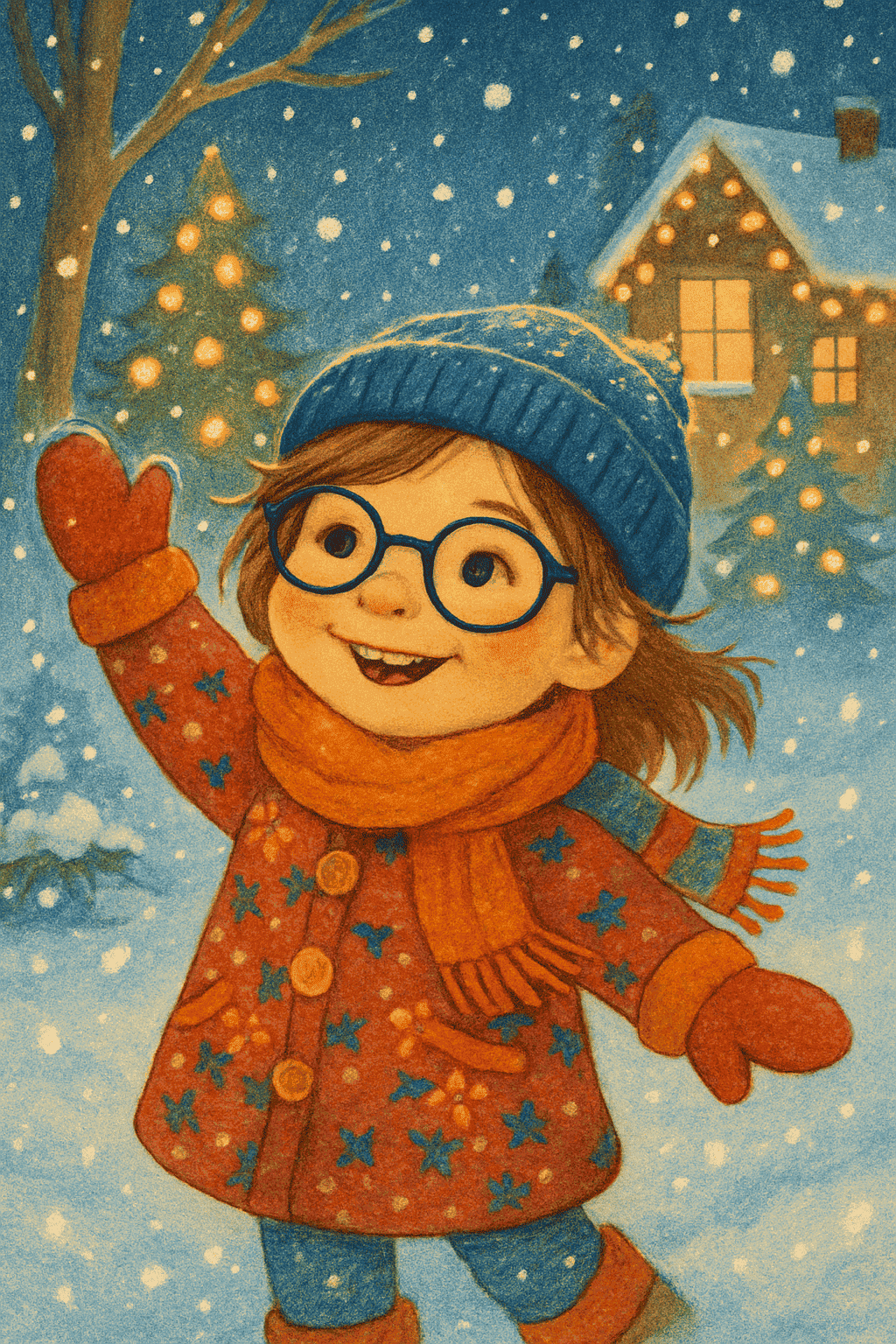 Luce di natale   splendore invernale