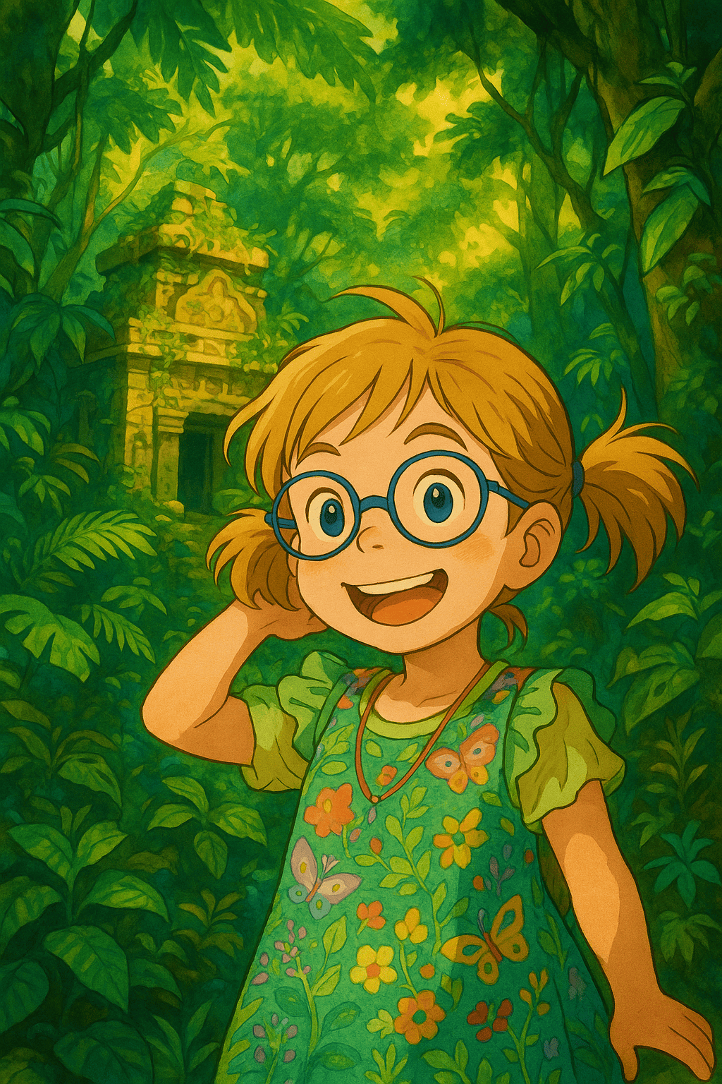 Il tempio nascosto della giungla