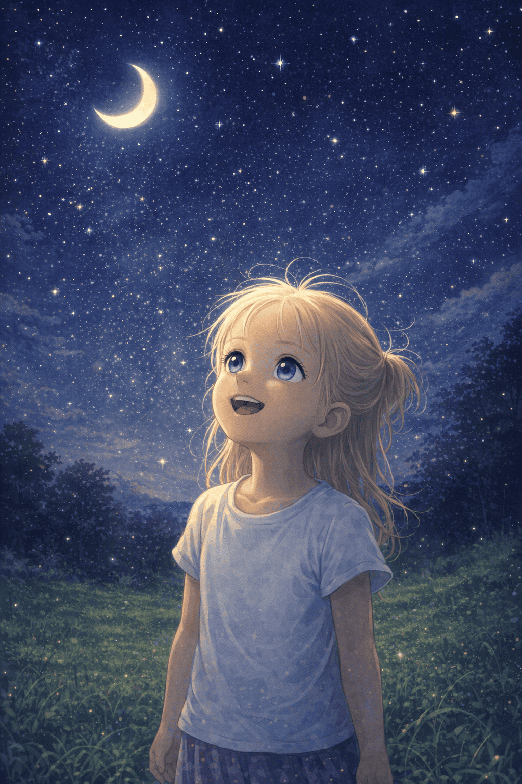 La notte sotto le stelle