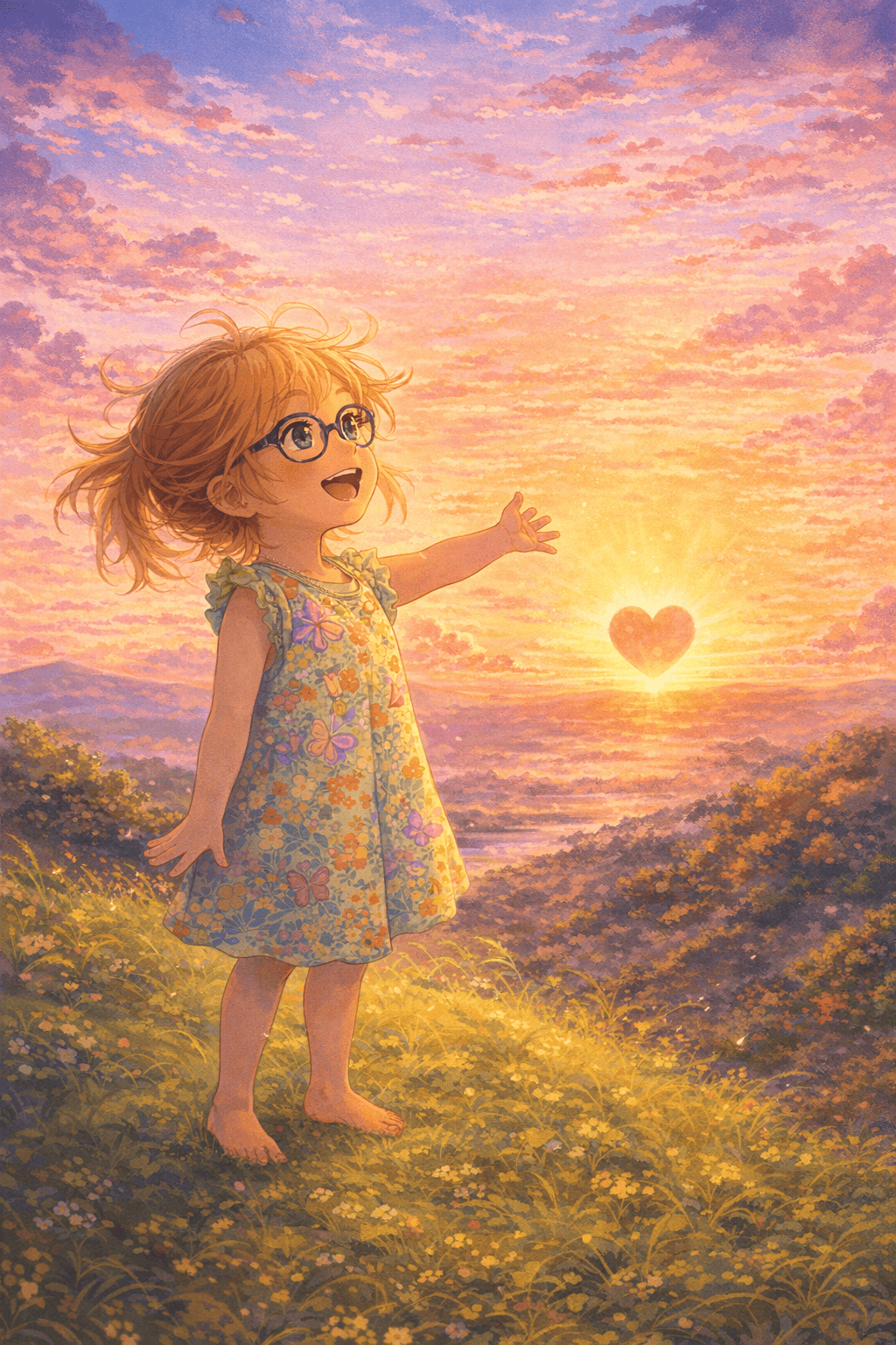 Illustrazione per Cuore allorizzonte