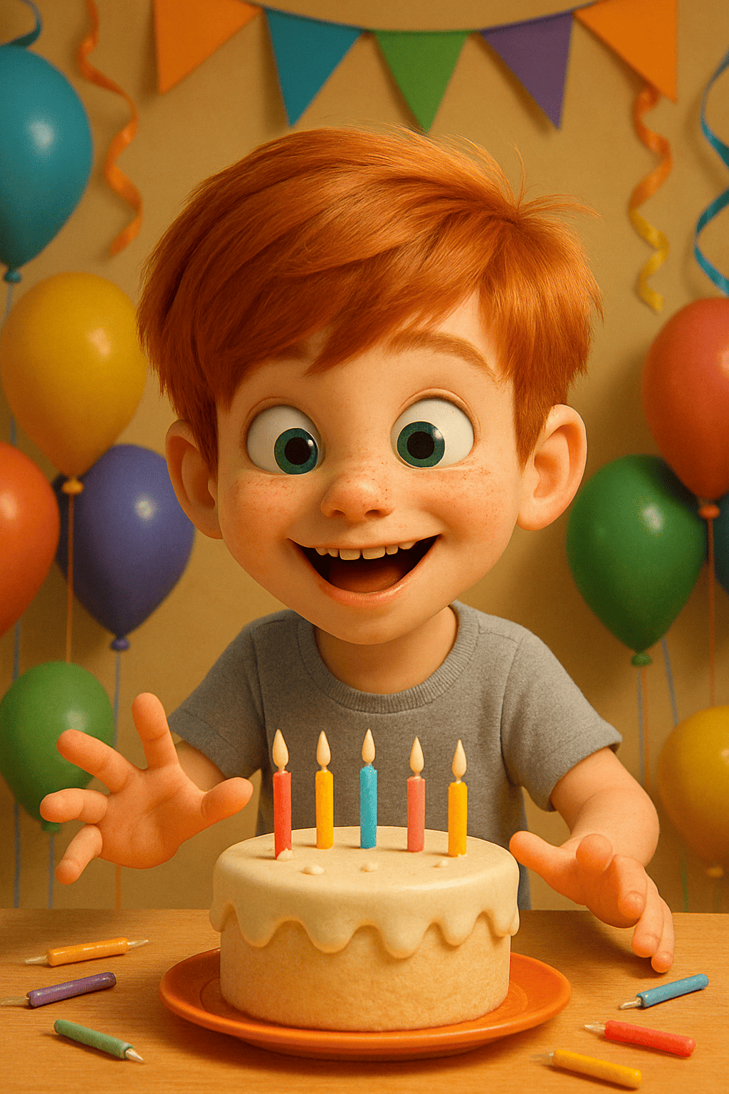 Illustrazione per Compleanni e candele dimenticate