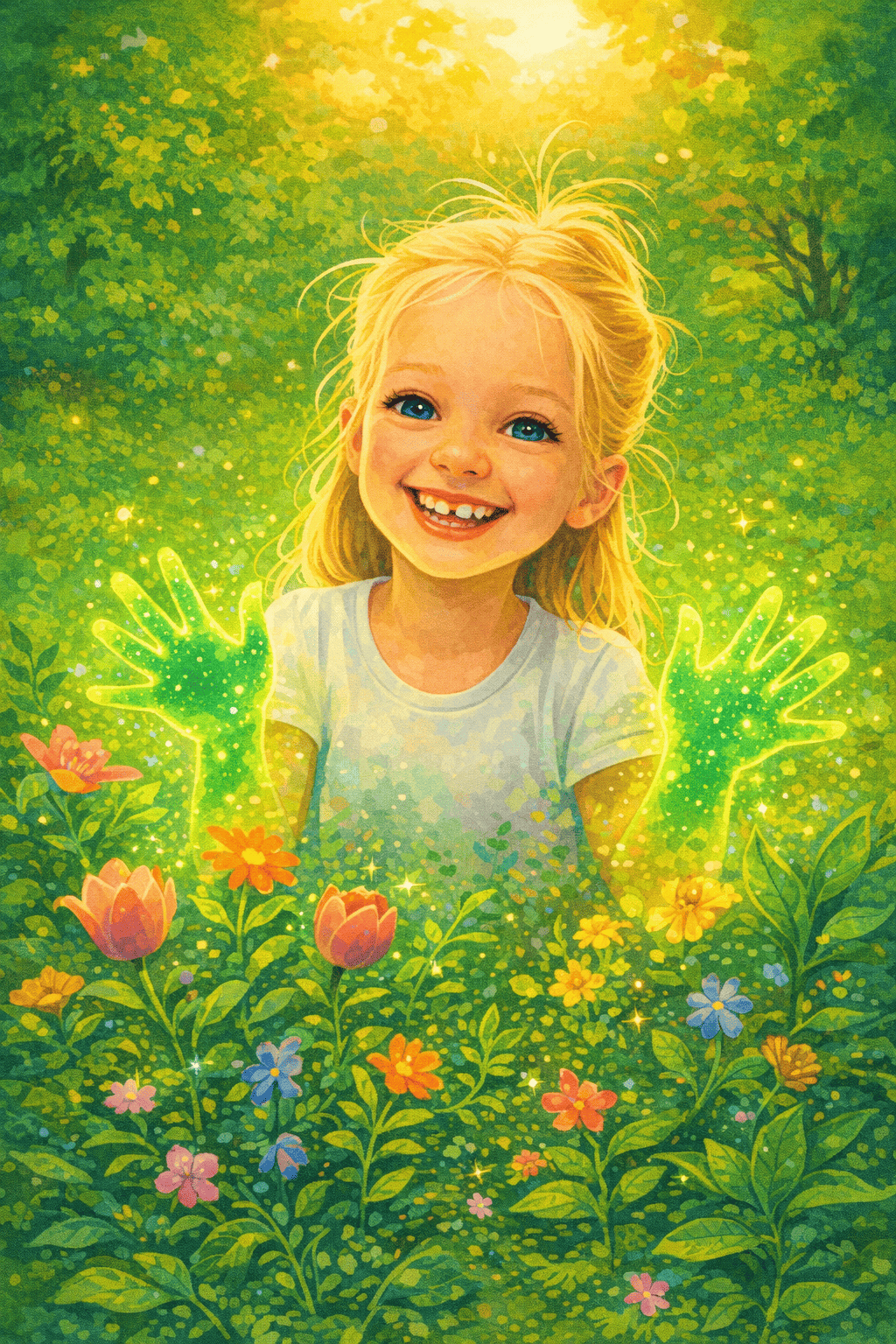 La magia delle mani verdi