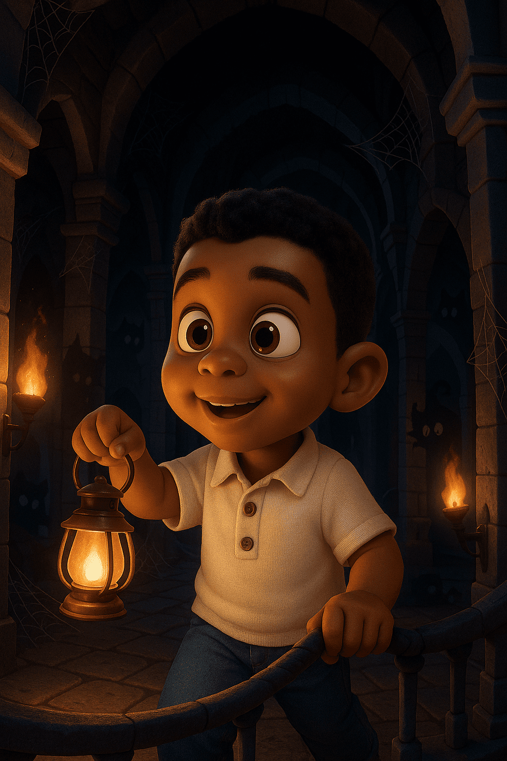 I corridoi segreti del castello dei brividi