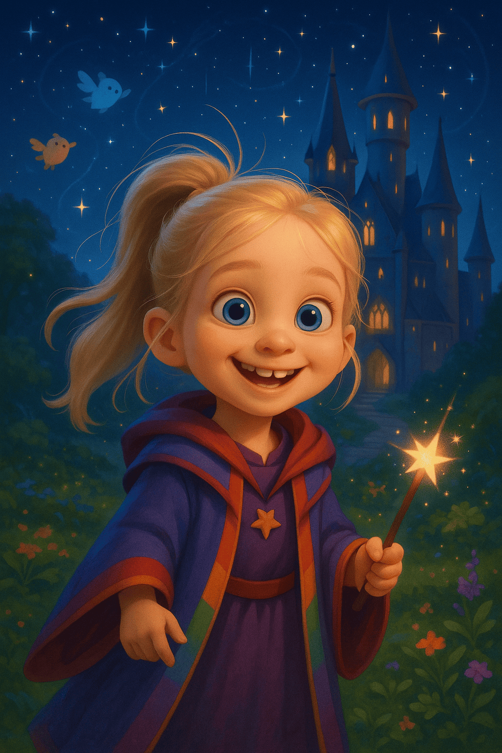 Illustrazione per Laccademia dei maghi di polvere di stelle