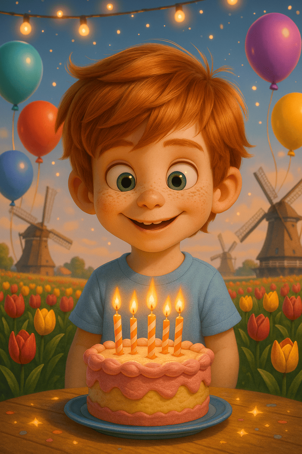 Magia di compleanno nei paesi bassi