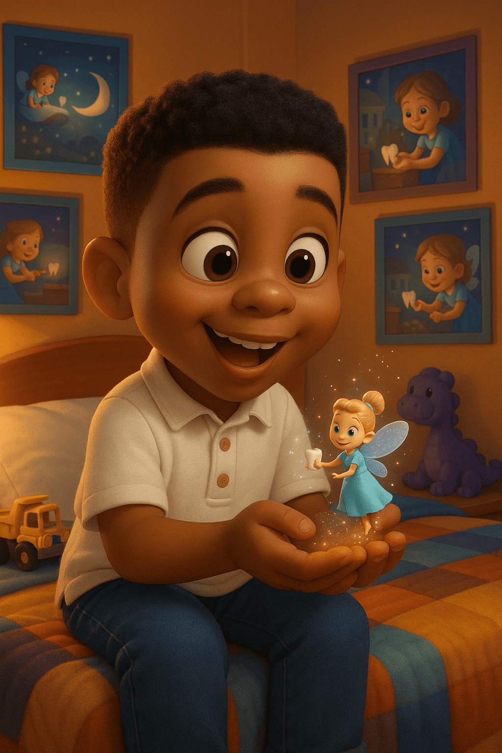 Illustrazione per Le avventure di topino dei denti