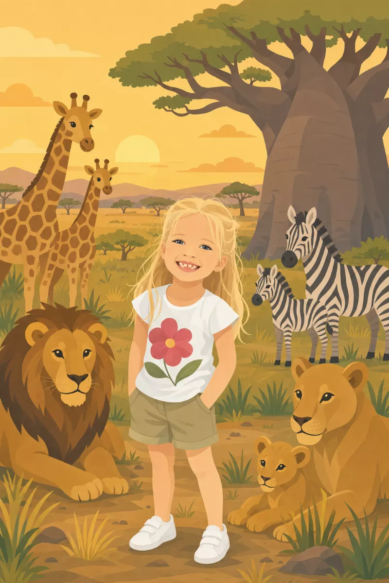 Libro per bambini personalizzato per Rosetta