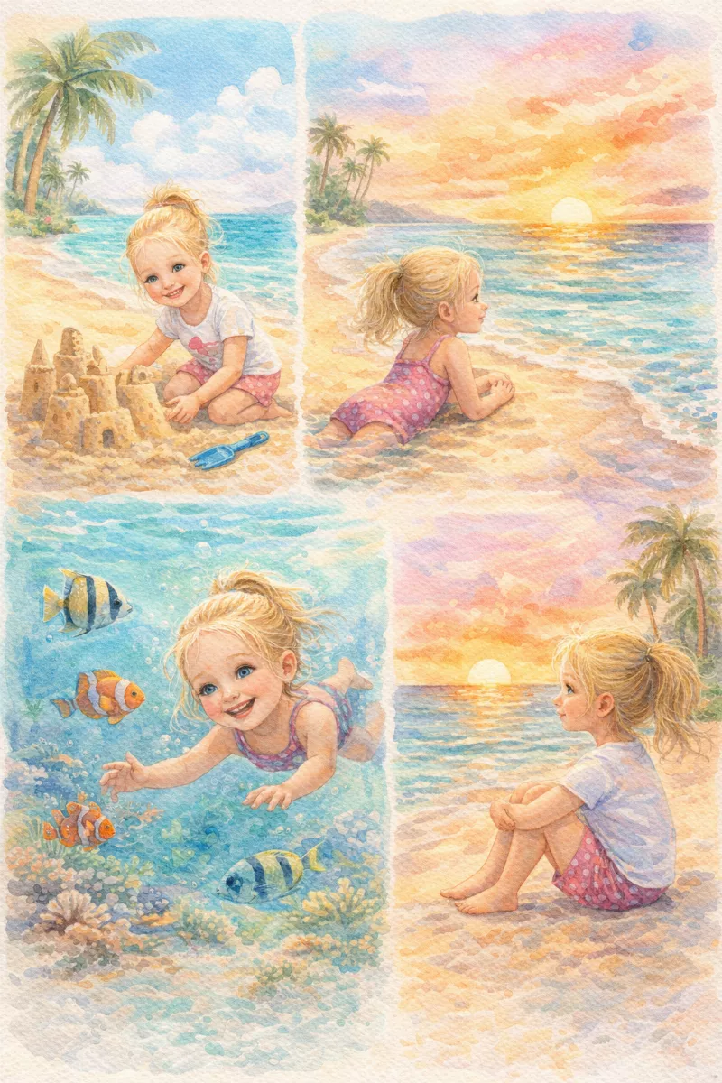 Libro per bambini personalizzato per Lucia